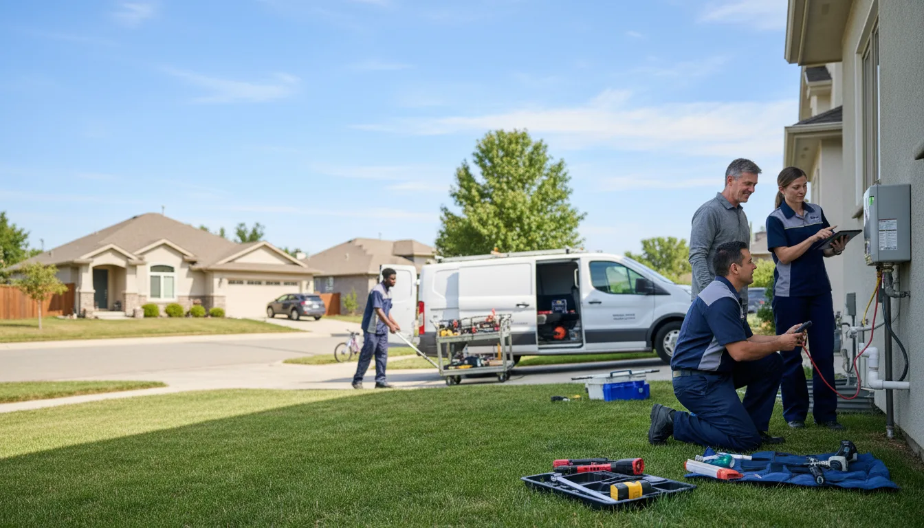 Tankless water heater service in Whitney, NE